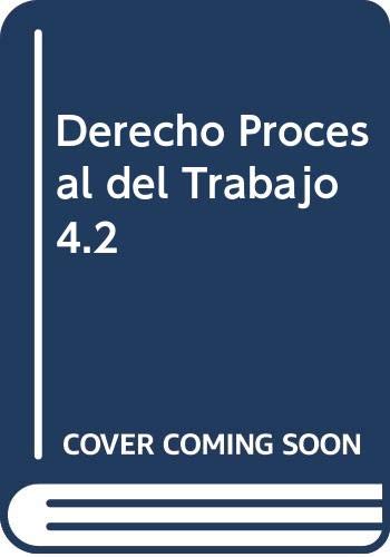Stock image for Derecho Procesal Del Trabajo 4.2 for sale by Hilando Libros
