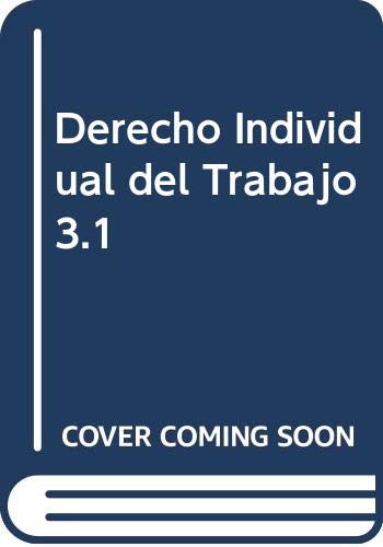 Stock image for Derecho Individual Del Trabajo 3.1 for sale by Hilando Libros