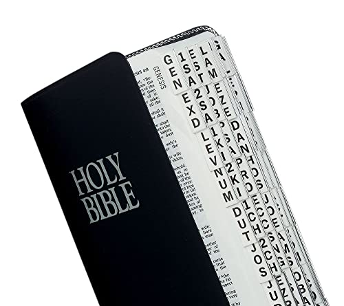 9789900493440: Large Print Bible Indexing Tabs - Silver
