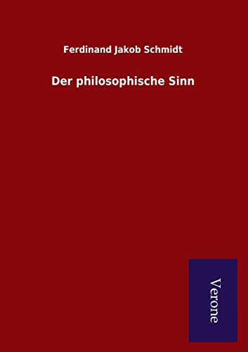 Stock image for Der philosophische Sinn for sale by PBShop.store US