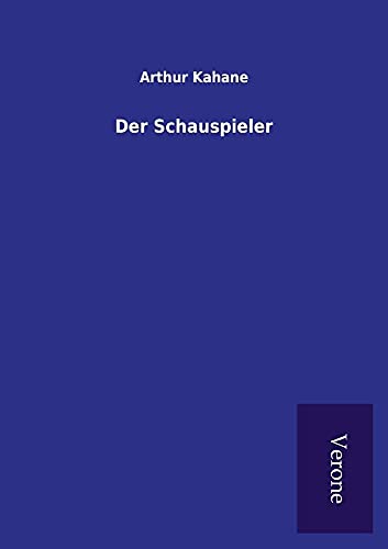 Stock image for Der Schauspieler (German Edition) for sale by Lucky's Textbooks