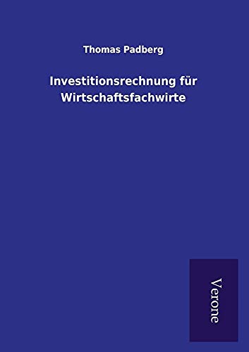 9789925001989: Investitionsrechnung fr Wirtschaftsfachwirte