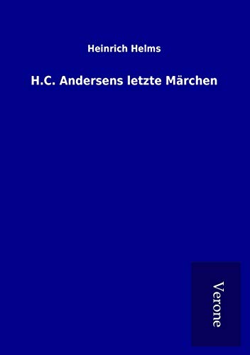 9789925004416: H.C. Andersens letzte Mrchen