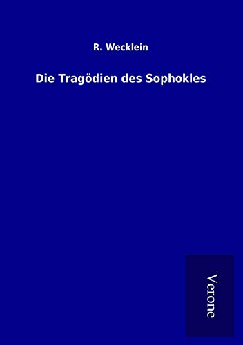 Stock image for Die Tragdien des Sophokles for sale by PBShop.store US