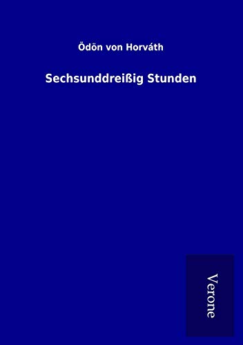 9789925045327: Sechsunddreiig Stunden