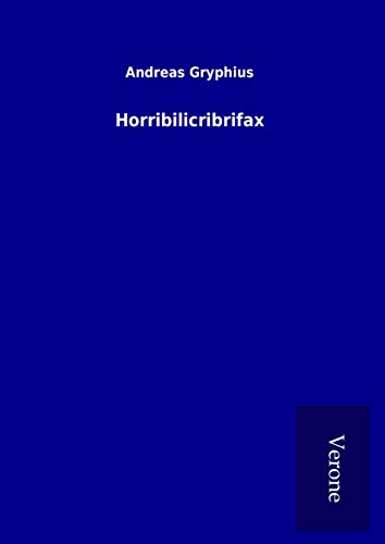 9789925068135: Horribilicribrifax