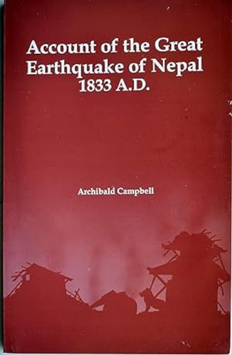 Beispielbild fr Account of the Great Earthquake of Nepal zum Verkauf von Books Puddle