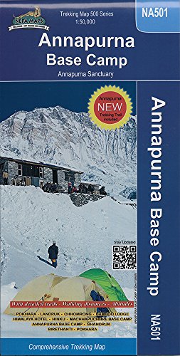 Stock image for Annapurna Base Camp 1 : 50 000: Annapurna Sanctuary. Trekking Map 500 Series. NA501 for sale by Revaluation Books