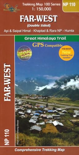 Stock image for Far-West : 1: 150.000 GHT Trekking Map : Great Himalayan Trail for sale by Mahler Books