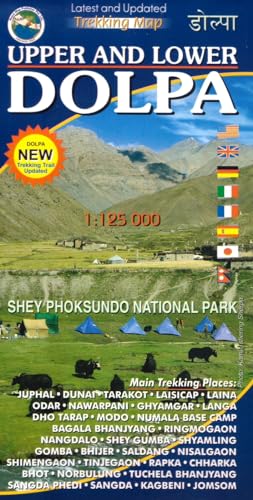 Stock image for Trekking Map Upper and Lower Dolpa for sale by Blackwell's