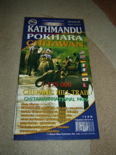 Imagen de archivo de Kathmandu - Pokhara - Chitawan / Road Map a la venta por Blackwell's