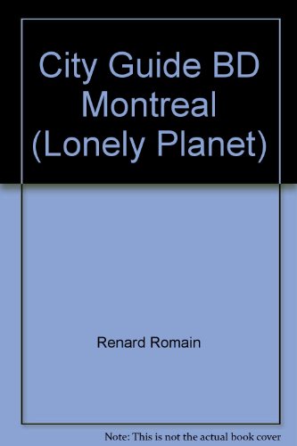 Beispielbild fr City guide bd montreal (lonely planet) zum Verkauf von Ammareal