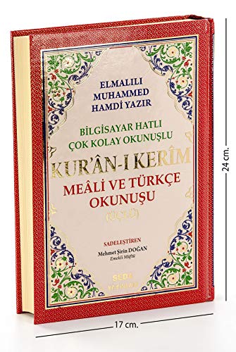9789944929134: Kur'an-i Kerim Meali ve Turkce Okunusu Uclu (Orta Boy, Kod.006)