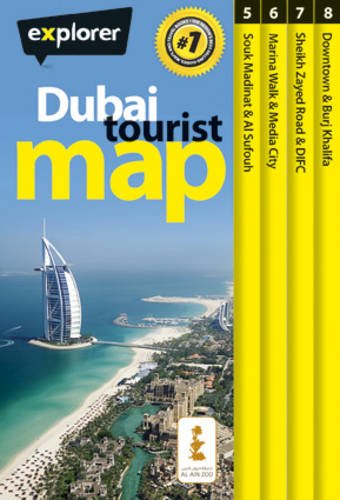 9789948442073: Dubai Tourist Map