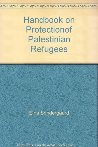 Stock image for Handbook on Protectionof Palestinian Refugees for sale by Solr Books