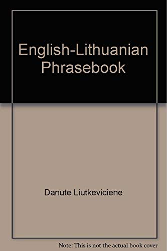 Stock image for English-Lithuanian Phrasebook for sale by Merandja Books