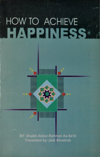 9789960897752: How to Achieve Happiness