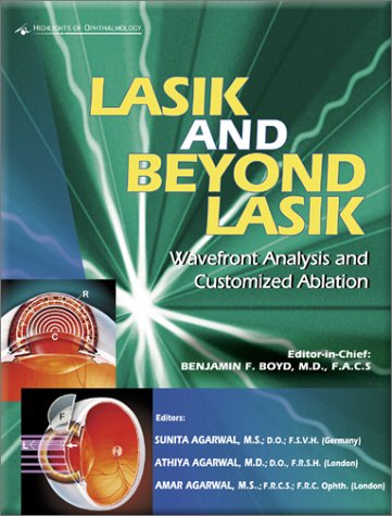 Imagen de archivo de LASIK AND BEYOND LASIK WAVEFRONT ANALYSIS AND CUSTOMIZED ABLATION a la venta por HPB-Red