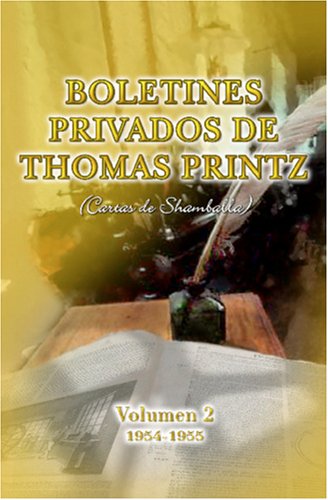 Stock image for Boletines Privados de Thomas Printz (Spanish Edition) for sale by Best and Fastest Books