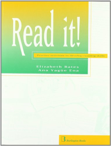 Beispielbild fr Read It! Practice Activities to Develop Reading Skills zum Verkauf von Hamelyn