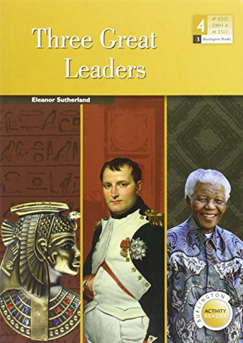 9789963510214: Three Great Leaders 4 ESO (LECTURAS)