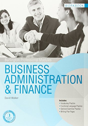 Stock image for BUSINESS ADMINISTRATION FINANCE WB Burlington for sale by Reuseabook