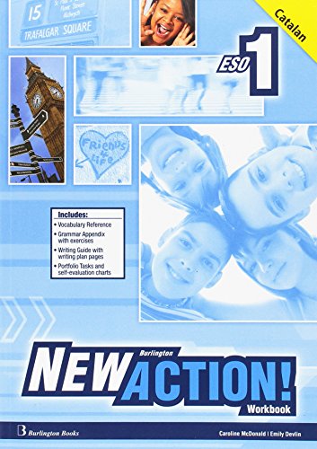 Imagen de archivo de new burlington action 1 eso workbook a la venta por Iridium_Books