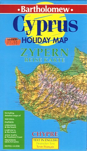 Stock image for BARTHOLOMEW CYPRUS HOLIDAY MAP for sale by WorldofBooks