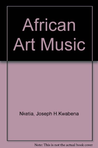 Stock image for African Art Music: A Personal Testimony for sale by Phatpocket Limited