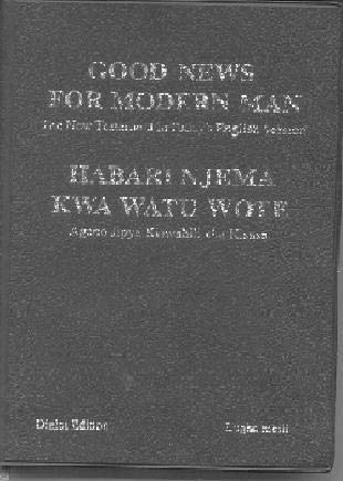 Stock image for English - Swahili New Testament Bible (Good News for Modern Man - Habari Njema Kwa Watu Wote) for sale by ThriftBooks-Atlanta