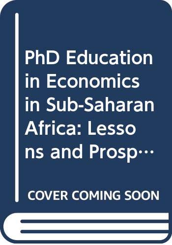 9789966466075: PhD Education in Economics in Sub-Saharan Africa: Lessons and Prospects