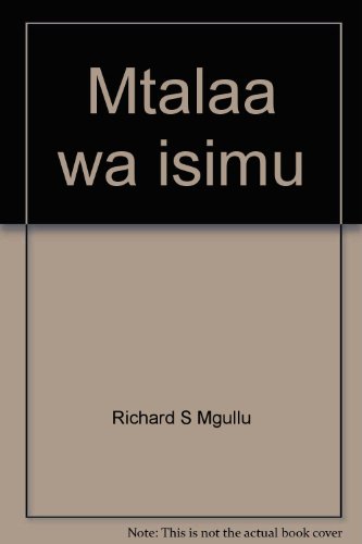 9789966497499: Mtalaa wa isimu