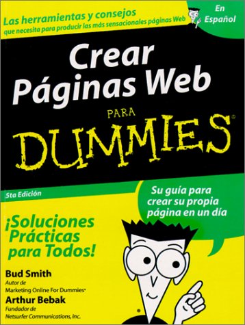9789968370165: Crear Paginas Web Para Dummies