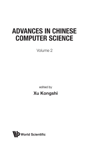 Beispielbild fr Advances In Chinese Computer Science, Vol 2 zum Verkauf von Bookmonger.Ltd