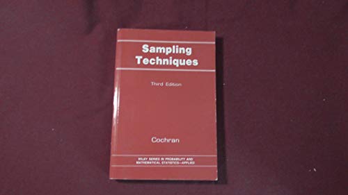 9789971512712: Sampling Techniques