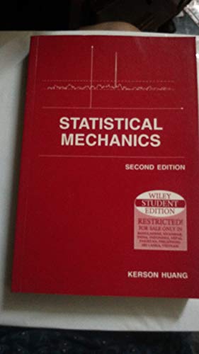 9789971512958: Statistical Mechanics