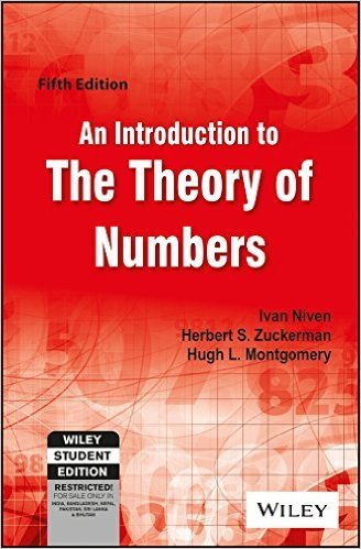 Beispielbild fr An introduction to the theory of numbers zum Verkauf von Better World Books