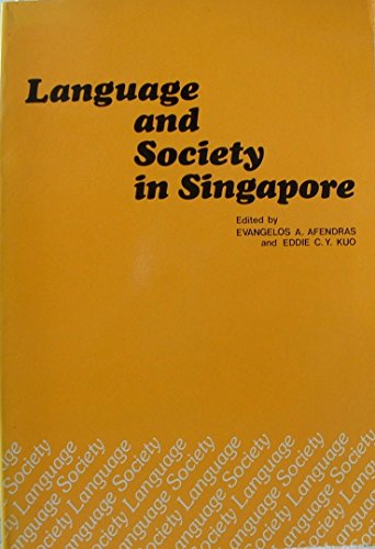 Beispielbild fr Language and Society in Singapore zum Verkauf von HPB-Red