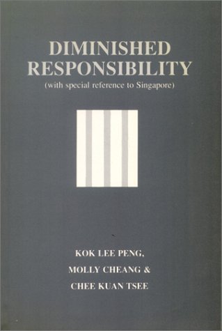 9789971691387: Diminished Responsibility: With Special Reference to Singapore