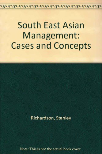 Stock image for Southeast Asian management: Cases and concepts for sale by Calliopebooks