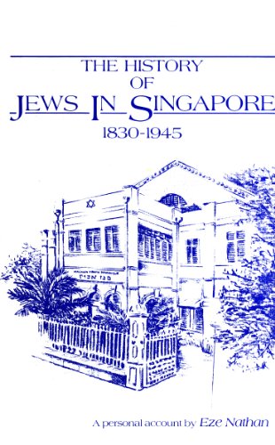 Imagen de archivo de The History of Jews in Singapore 1830-1945. a la venta por Henry Hollander, Bookseller