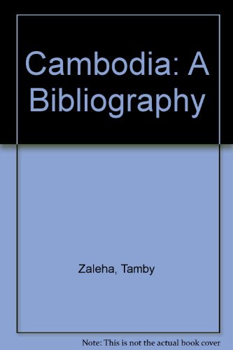 Cambodia, a Bibliography