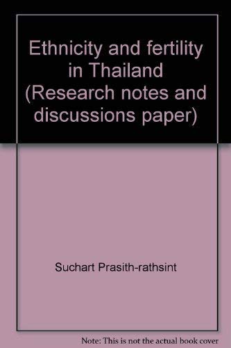 Ethnicity and Fertility in Thailand