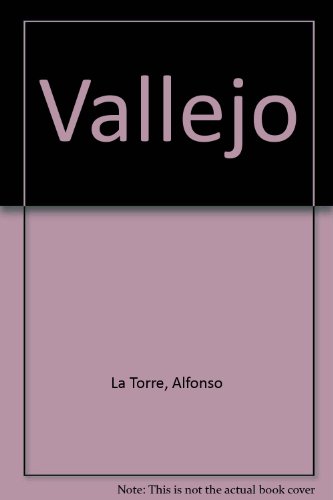 Beispielbild fr VALLEJO zum Verkauf von Libros Latinos