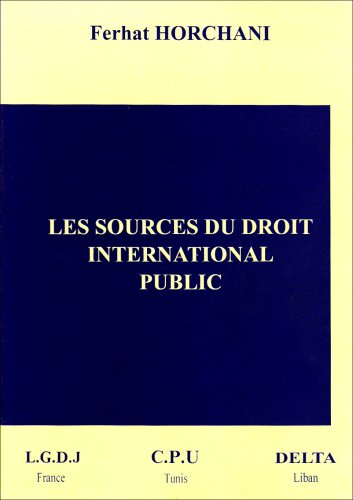 Stock image for LES SOURCES DU DROIT INTERNATIONAL PUBLIC for sale by Gallix
