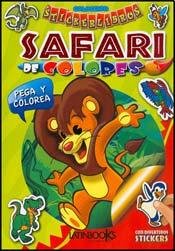 Imagen de archivo de safari en colores stickerlibros ghiglioni marta luci a la venta por LibreriaElcosteo