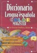 9789974787100: Diccionario de la Lengua Espanola Color Magister: Con Terminos Cientificos y Tecnicos