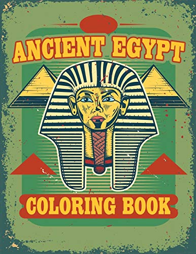 9789974796829: Ancient Egypt Coloring Book: Egyptian Designs Coloring Book for Adults and Kids