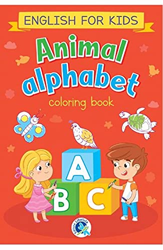 Stock image for Animal Alphabet. English For Kids. Carte De Colorat for sale by WorldofBooks