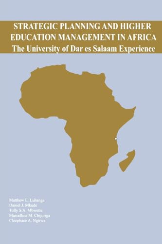 Beispielbild fr Strategic Planning and Higher Education Management in Africa. The University of Dar es Salaam Experience zum Verkauf von Ergodebooks